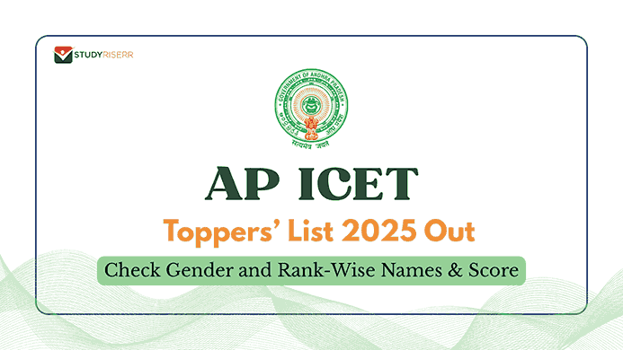 AP ICET Toppers' List 2025 Out: Check Gender and Rank-Wise Names & Score